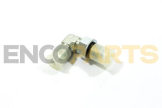 030-7946 - 7/16-20 THREADED 90° ELBOW ADAPTER